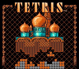 Tetris (BPS) Title Screen